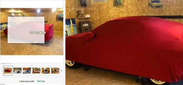 The rare vehicle was covered for a decade. (eBay.com)