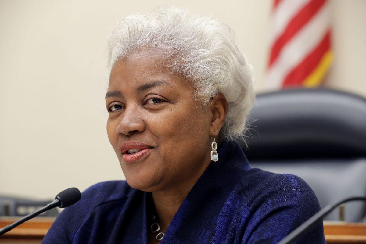 Former Democratic National Committee Chairperson Donna Brazile participates in a panel discussion about Women's History Month in the Rayburn House Office Building on Capitol Hill on March 19, 2019. (Chip Somodevilla/Getty Images)