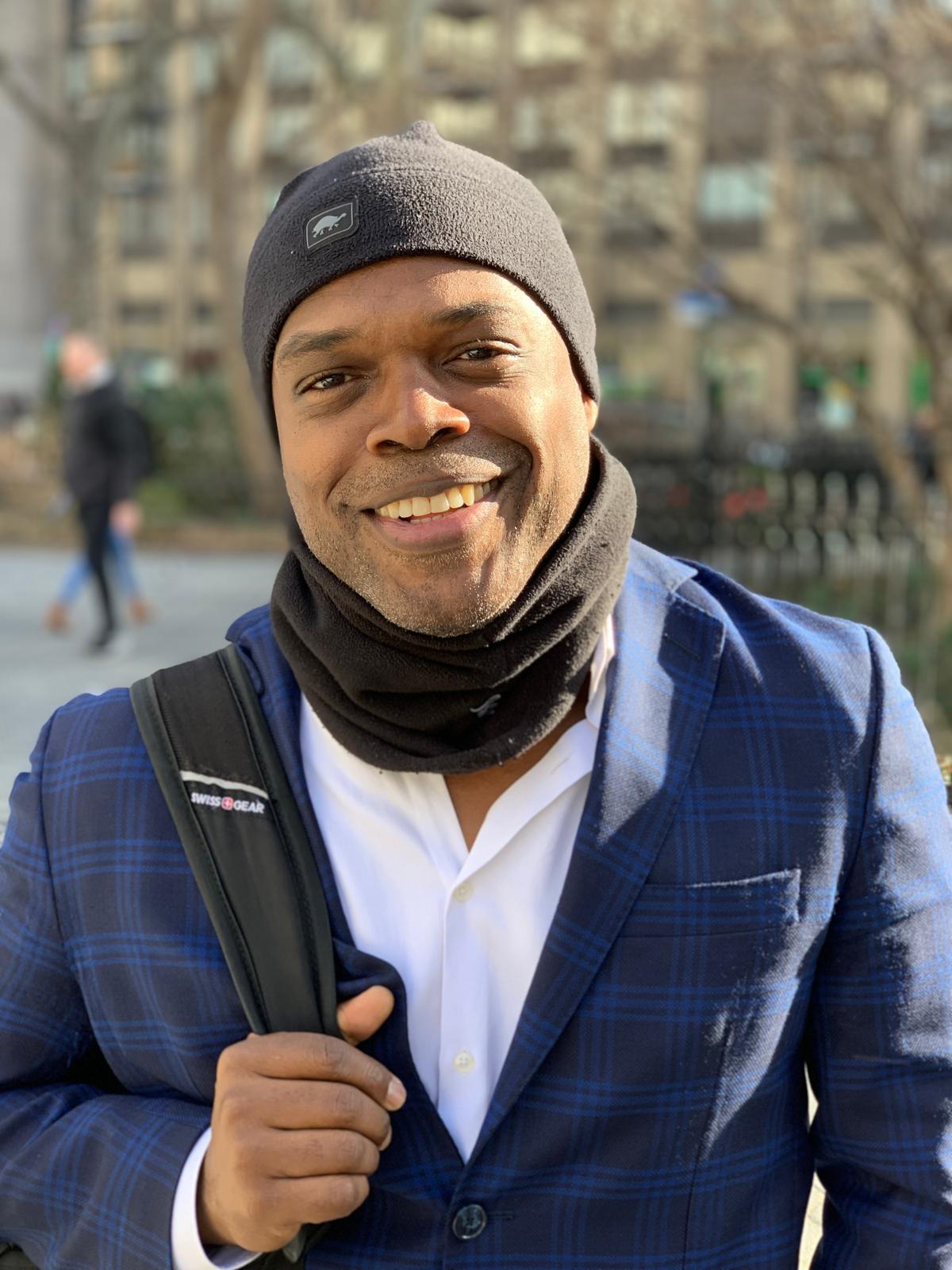 Ty Jones in New York on March 22, 2019. (Stuart Liess / The Epoch Times)