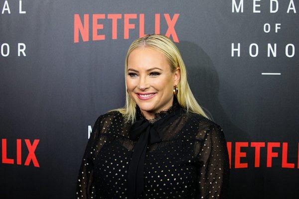 Meghan McCain, co-host of "The View," at the Netflix "Medal of Honor" screening and panel discussion at the U.S. Navy Memorial Burke Theater in Washington on Nov. 13, 2018. (Tasos Katopodis/Getty Images for Netflix)