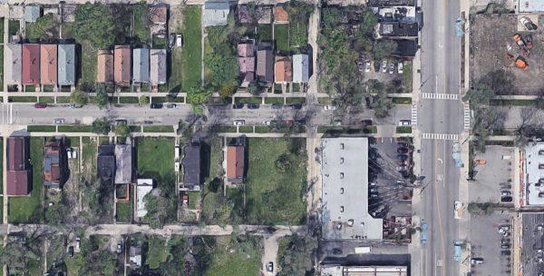 South Seeley Avenue, and 63rd Street, where a shooting happened at a baby shower on April 6, 2019. (Screenshot/Google maps)