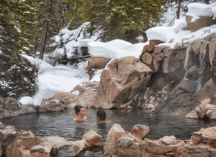 Strawberry Park Hot Springs. (Steamboat Springs Chamber)