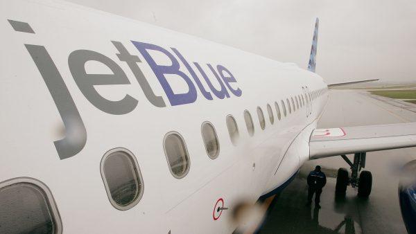 Stock image of JetBlue plane. (Scott Olson/Getty Images)