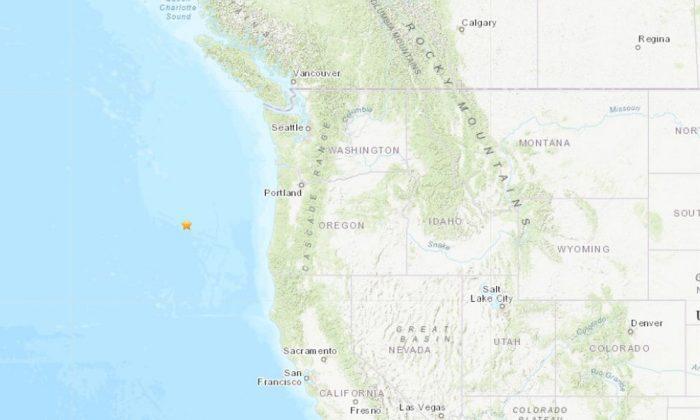 USGS: 4.7 Magnitude Earthquake Hits West of Oregon Coast