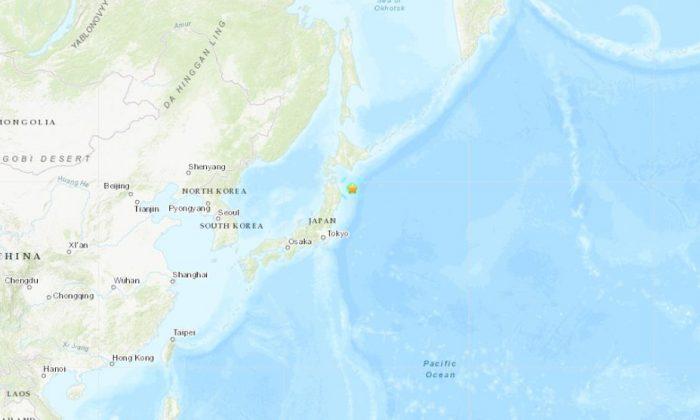 USGS: 6.1 Magnitude Earthquake Strikes West of Japan’s Main Island