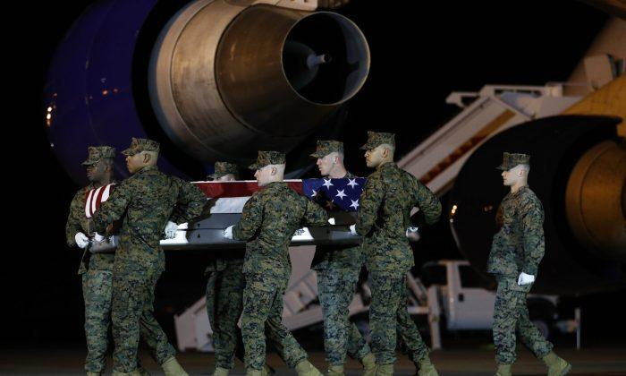 Remains of 3 Marines Killed in Afghanistan Returned to US