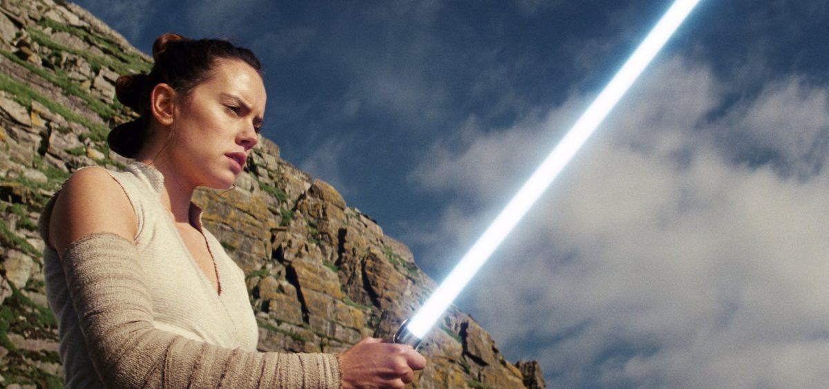 This image released by Lucasfilm shows Daisy Ridley as Rey in "Star Wars: The Last Jedi." (Lucasfilm via AP)