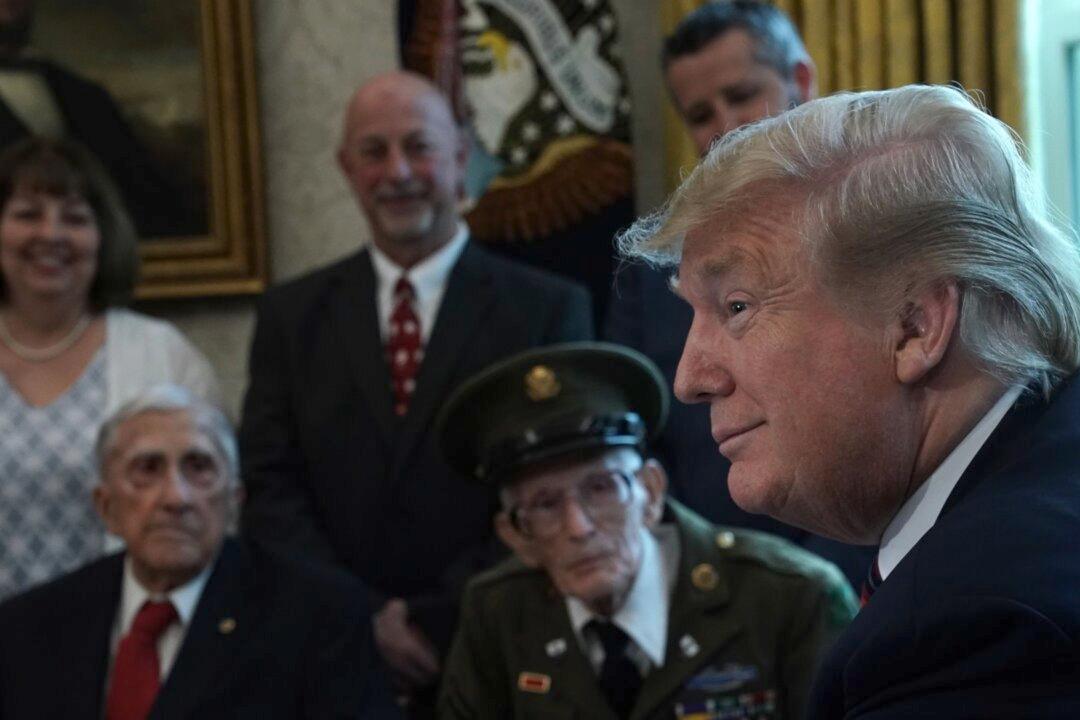 ‘Beautiful Afternoon in the Oval Office’—President Trump Keeps His Promise to 95-Year-Old WWII Vet