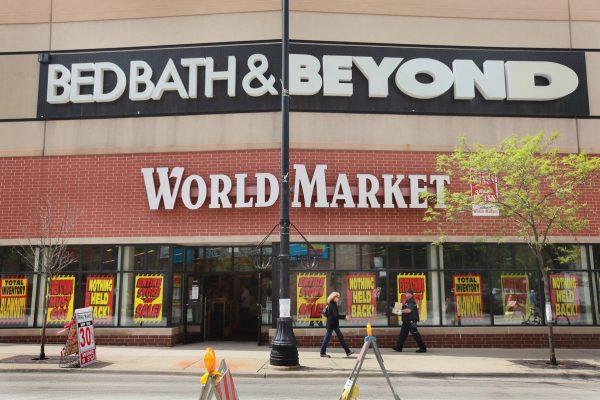 Retailers Bed Bath & Beyond and World Market in Chicago, Illi. on May 9, 2012. (Scott Olson/Getty Images)