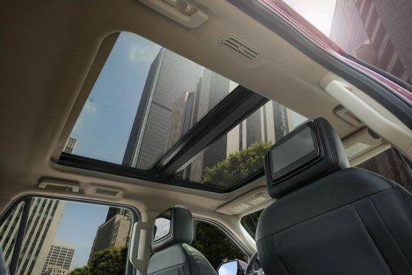 The large moonroof. (Courtesy of Ford)