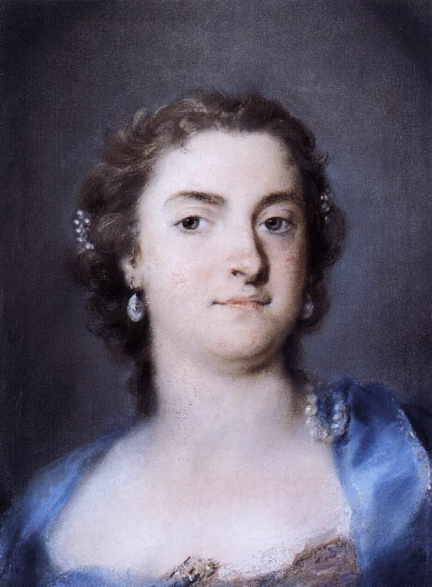 Portrait of Faustina Bordoni by Rosalba Carriera. (Public Domain)