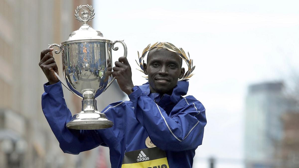 Kenya’s Cherono Wins Men’s Boston Marathon in Sprint to Tape