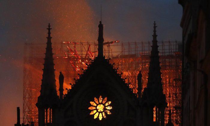 Fire Guts Paris’ Notre-Dame, but Structure Saved From Destruction