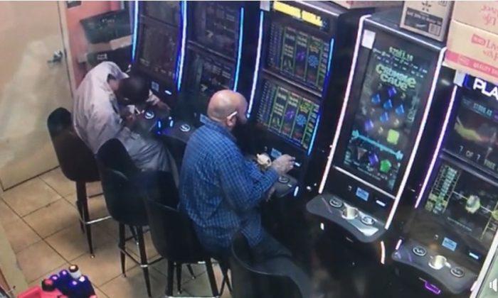 Gambler Caught on Camera Stealing Thousands From Slot Machine