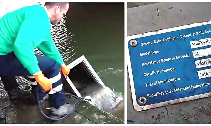 Video: Treasure Hunters Pulled a Safe from the Bottom of a River, Then They Called Police