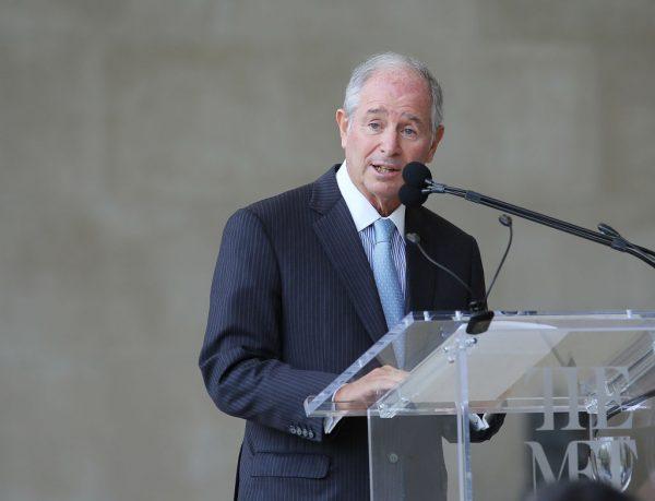 Chairman and CEO and Founder of Blackstone Stephen A. Schwarzman during the Heavenly Bodies: Fashion & The Catholic Imagination Costume Institute Gala Press Preview at The Metropolitan Museum of Art in N.Y. on May 7, 2018. (Jemal Countess/Getty Images)