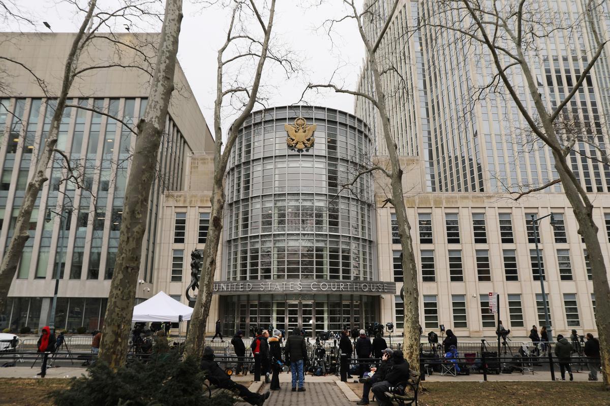 The District Court for the Eastern District of New York on Febr. 7, 2019 in the Brooklyn borough of New York City. (Spencer Platt/Getty Images)