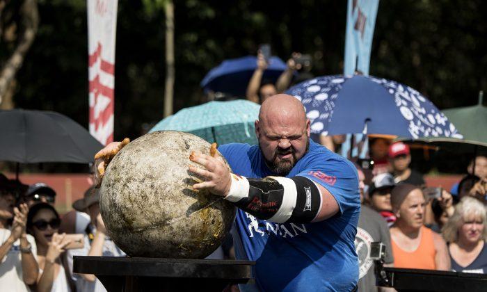 Two World’s Strongest Man Champions Have to Squeeze When They Fly Economy Together