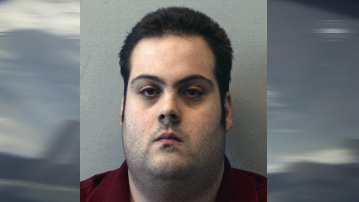 This booking photo released on March 1, 2018, by the Beverly Police Department shows Daniel Frisiello, of Beverly, Mass. (Beverly Police Department/File via AP)
