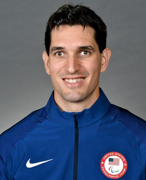 Tyler Merren is on the men's goalball Paralympic team. (Courtesy of the United States Association of Blind Athletes)