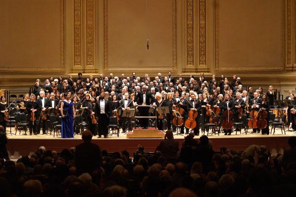 The Cecilia Chorus of New York will perform works by Brahms, Elgar, and The Brothers Balliett on May 3, 2019, at Carnegie Hall. (The Cecilia Chorus of New York)