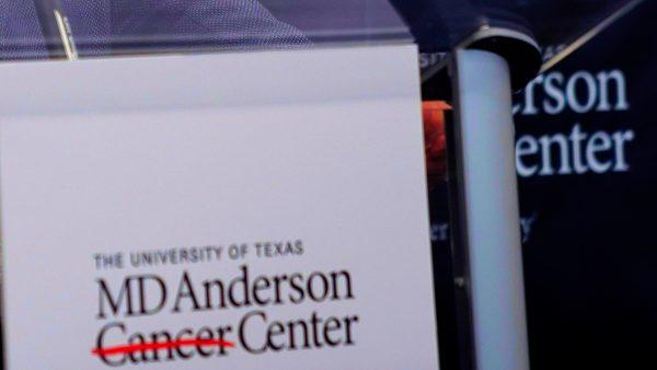MD Anderson Cancer Center at the University of Texas, on Oct. 1, 2018. (Timothy A. Clary/AFP/Getty Images)