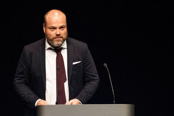 Bestseller CEO Anders Holch Povlsen in a 2017 file photo. Three of his four children died in the Easter Sunday bombings in Sri Lanka. (Tariq Mikkel Khan/AFP/Getty Images)