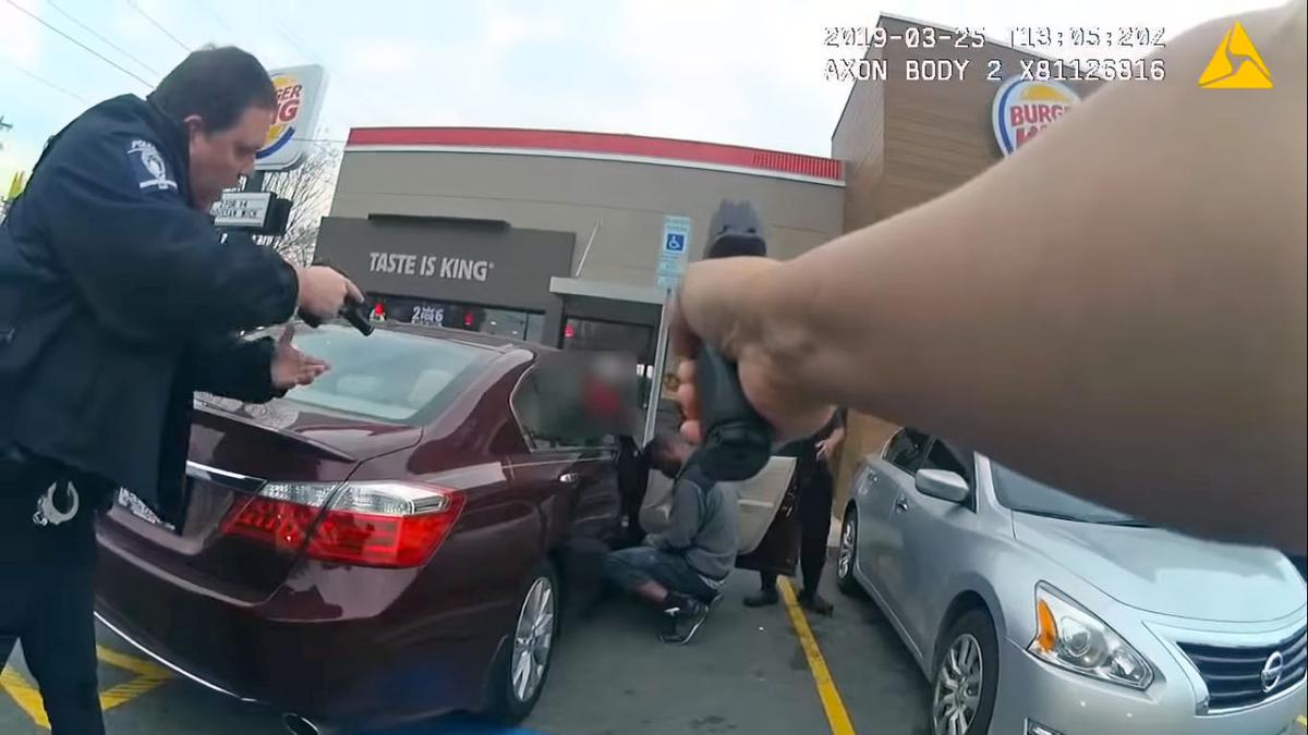 New Video Shows Chilling Moment Police Officer Opens Fire on Danquirs Franklin