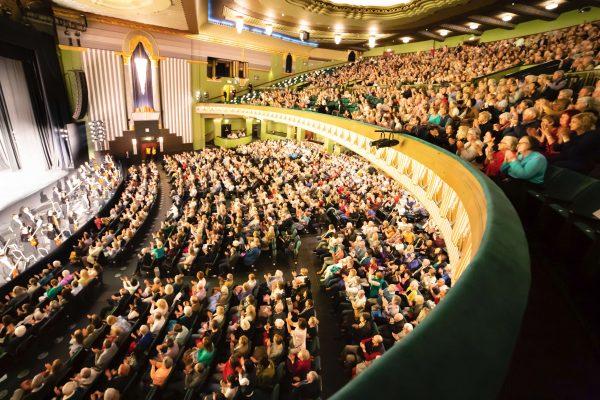 The audience at Shen Yun's matinee performance at the Eventim Apollo in London on April 24, 2019. (Yuan Luo/Epoch Times)