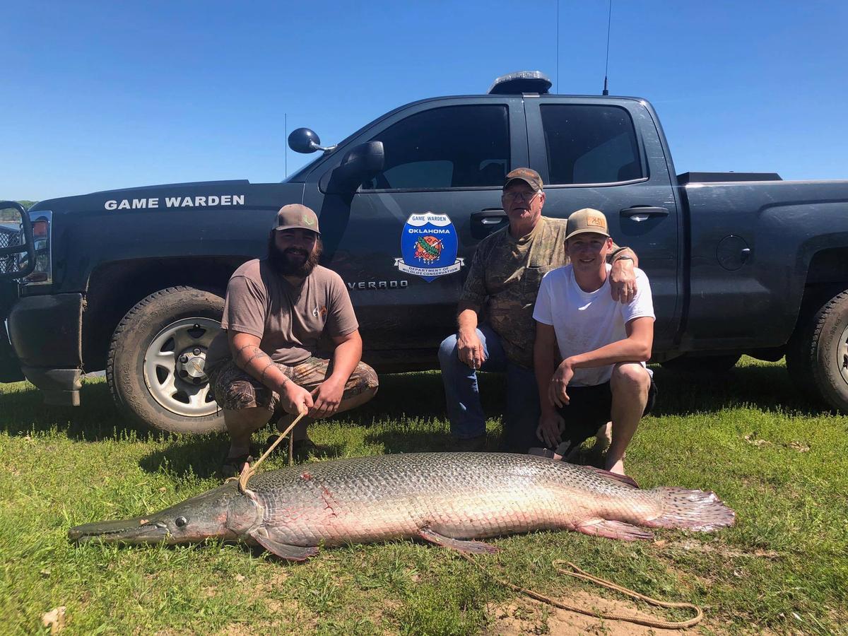(Courtesy of <a href="https://www.facebook.com/OKLAHOMAGAMEWARDENS/photos/a.1510273749223501/2284448028472732/?type=3&theater">Game Warden Trey Hale</a>/Bryan County)