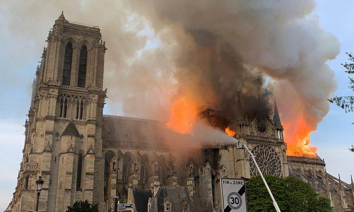 The Burning of Notre Dame