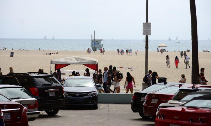 Police Cruiser Runs Over Sunbathing Woman on Venice Beach