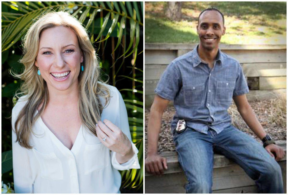 Justine Damond (L), also known as Justine Ruszczyk, from Sydney. (Stephen Govel Photography/Handout via Reuters); Minneapolis Police Department Officer Mohamed Noor. (City of Minneapolis Ward 8 Update Newsletter)