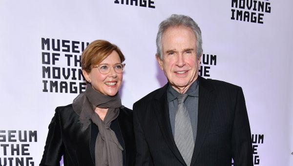 Annette Bening (L) and Warren Beatty attend the Museum of the Moving Image Salute to Annette Bening at 583 Park Avenue on December 13, 2017 in New York City. (Photo by Dia Dipasupil/Getty Images)