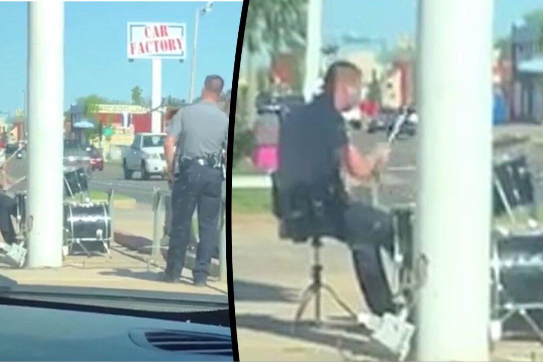 Oklahoma Officer Jams on Drum Kit in Unusual Noise Complaint Response