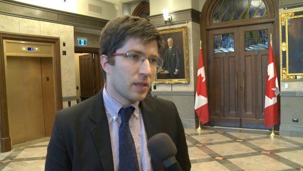 Conservative MP Garnett Genuis in Ottawa on April 30, 2019. (NTD)