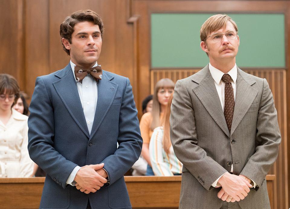 Zac Efron (L) and Brian Geraghty and  in “Extremely Wicked, Shockingly Evil and Vile.” (Neilson Barnard/Getty Images/Netflix)