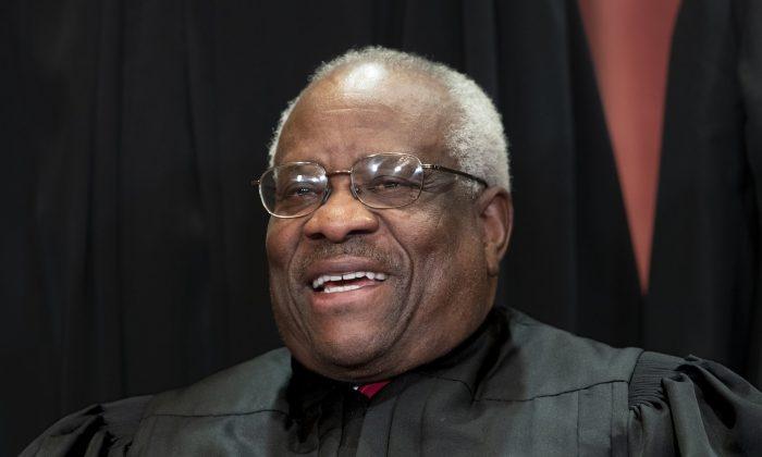 Justice Thomas Says U.S. Supreme Court Shouldn’t Uphold ‘Demonstrably Erroneous’ Precedents, Prompts References to Roe v. Wade