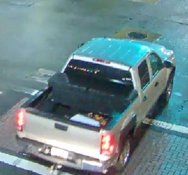 The truck allegedly used in a knife-point rape in Newark, New Jersey, on May 4, 2019. (Newark Police)