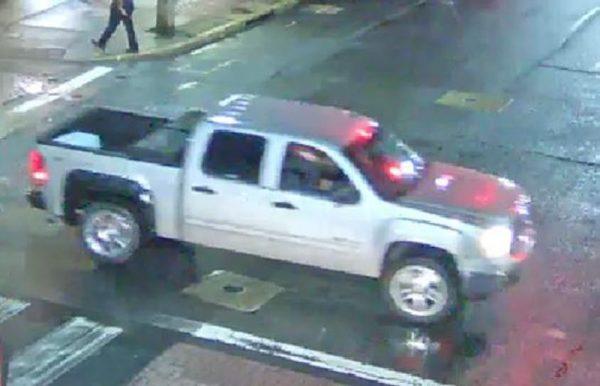 The truck allegedly used in a knife-point rape in Newark, New Jersey, on May 4, 2019. (Newark Police)