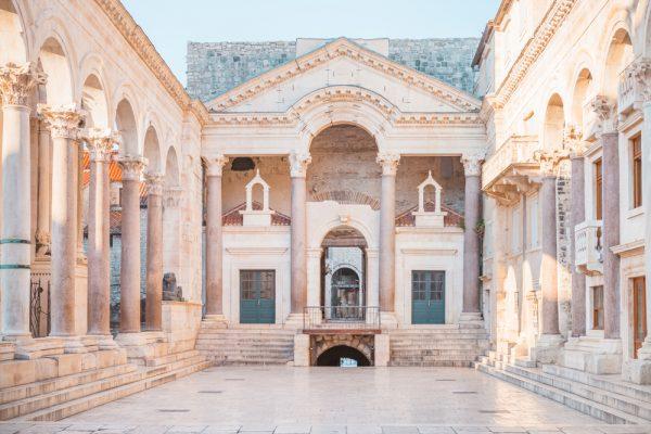 The Roman peristyle court of Diocletian's Palace. (Shutterstock)