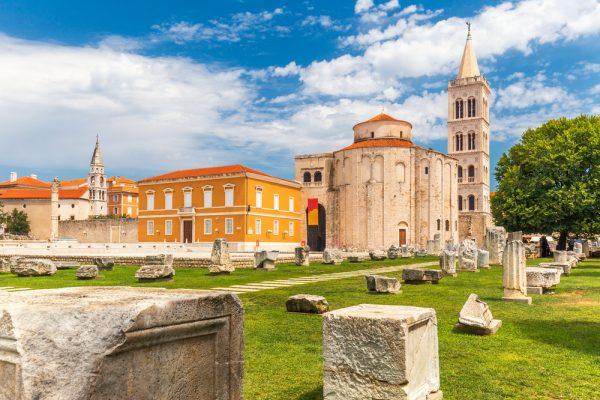 Zadar's Roman Forum and round Church of St Donatus, in the heart of the old town. (Shutterstock)