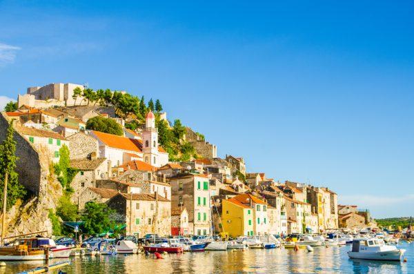 The old town of Sibenik was built from high above down toward the sea. (Shutterstock)