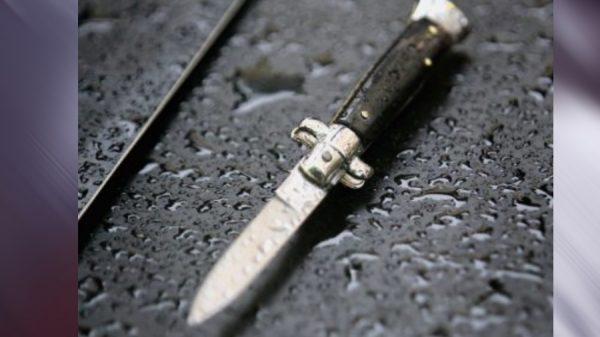 File photo of a switchblade knife. (Daniel Berehulak/Getty Images)