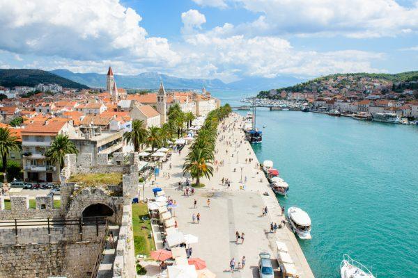 A waterfront view of the medieval town of Trogir. (Shutterstock)