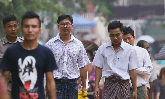 Reuters Reporters Jailed in Burma Freed From Prison