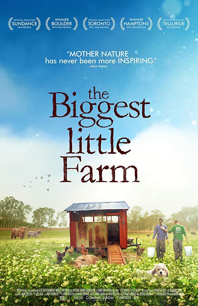 Movie poster for "The Biggest Little Farm." (Neon/LD Entertainment)