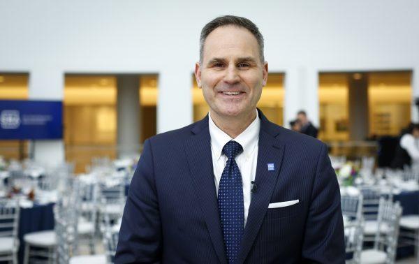 Chris Pilkerton, acting administrator of U.S. Small Business Administration, at the 2019 National Small Business Week Awards Ceremony at the United States Institute of Peace in Washington on May 5, 2019. (Samira Bouaou/The Epoch Times)