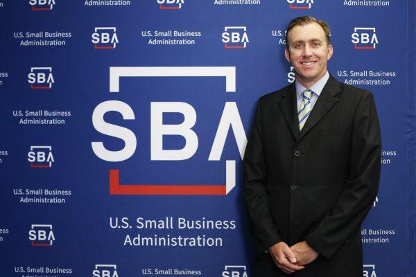 Jeffrey Perry, president of All Industrial Tool Supply from Huntington Beach, Calif., at the 2019 National Small Business Week Awards Ceremony at the United States Institute of Peace in Washington on May 6, 2019. (Samira Bouaou/The Epoch Times)