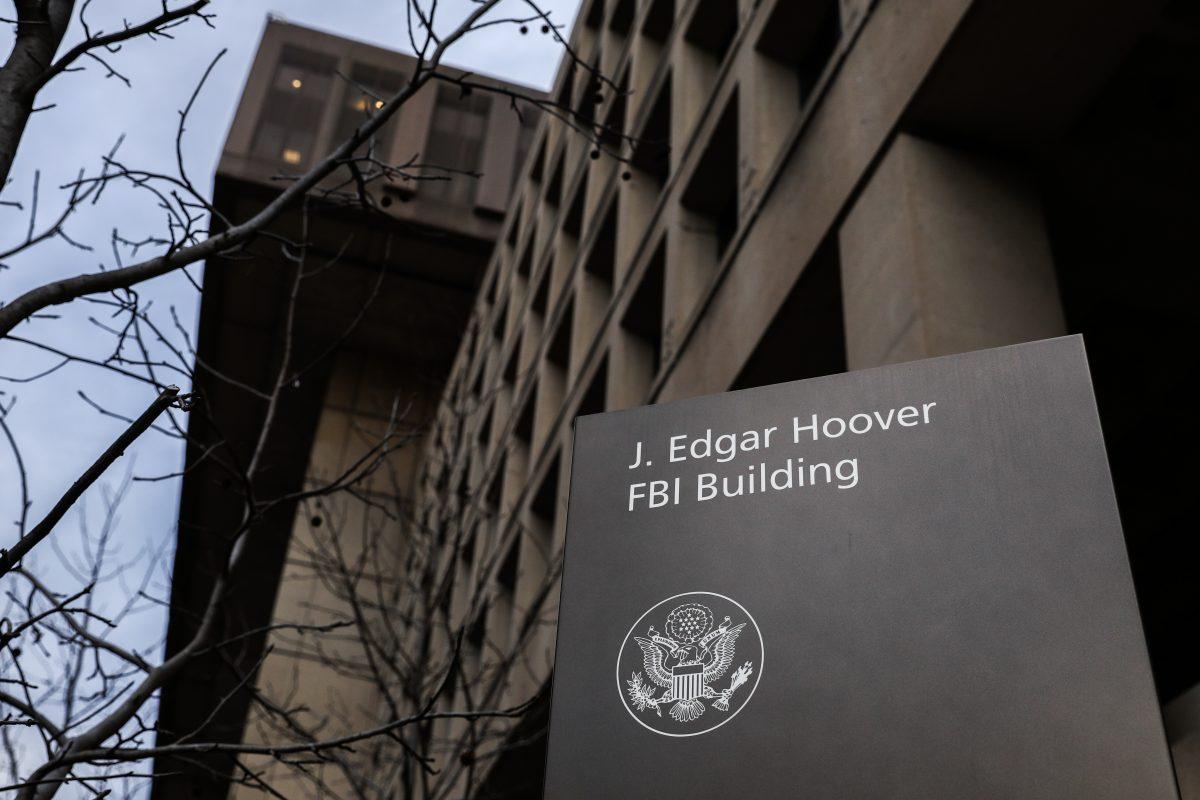 The Federal Bureau of Investigation (FBI) Headquarters in Washington on Jan. 7, 2019. (Samira Bouaou/The Epoch Times)